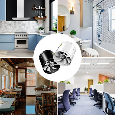 Powerful Silent Exhaust Fan For Quiet Ventilation And Airflow