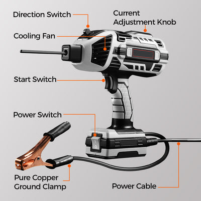 4600W Shielded Metal Arc Welder Kit Professional Welding Equipment