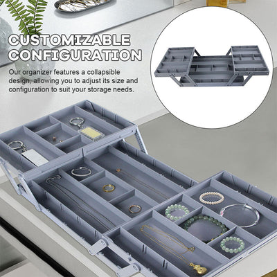 Folding Drawer Storage Box Organizer Space Saving Practical Design
