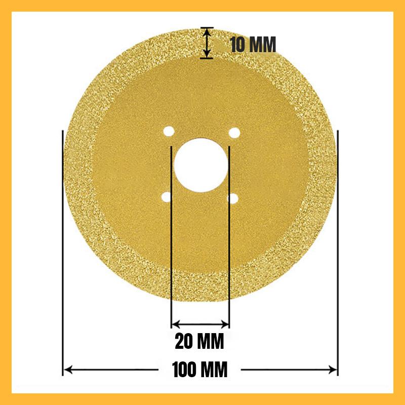 Super Fine Diamond Cutting Blade For Porcelain And Tiles