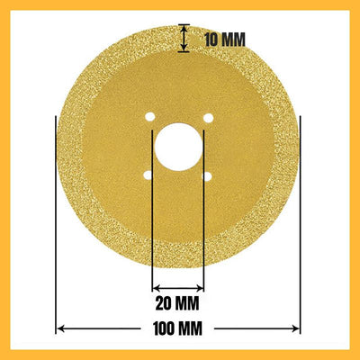 Super Fine Diamond Cutting Blade For Porcelain And Tiles