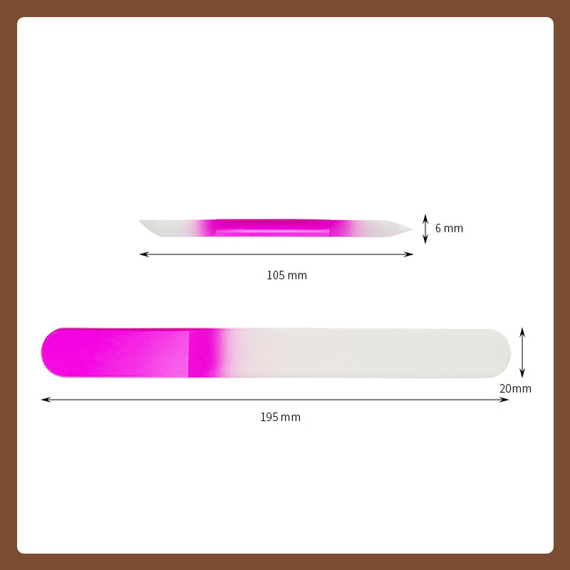 Crystal Glass Nail File For Gentle Durable Nail Care