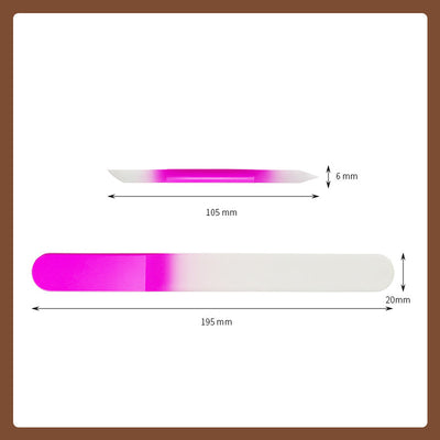 Crystal Glass Nail File For Gentle Durable Nail Care