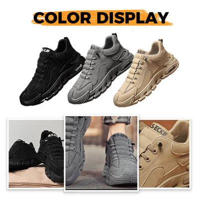 Men's Casual Walking Shoes Thick Sole Non Slip Comfort Sneakers