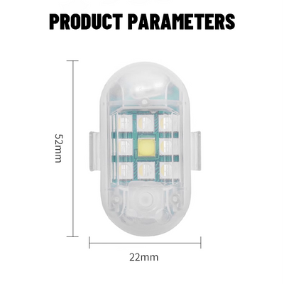 Wireless Remote Control Warning Light For Flash Alerts