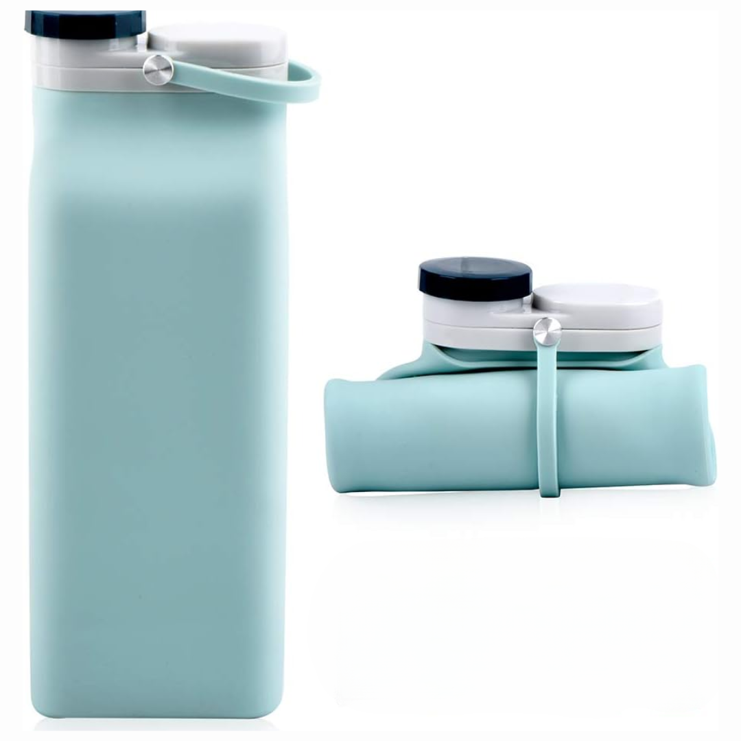 Collapsible Water Bottle Leak Proof For Travel And Outdoor Use