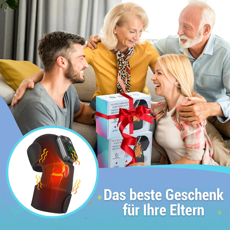 Heated Knee Massager With Vibrating Shoulder And Joint Relief
