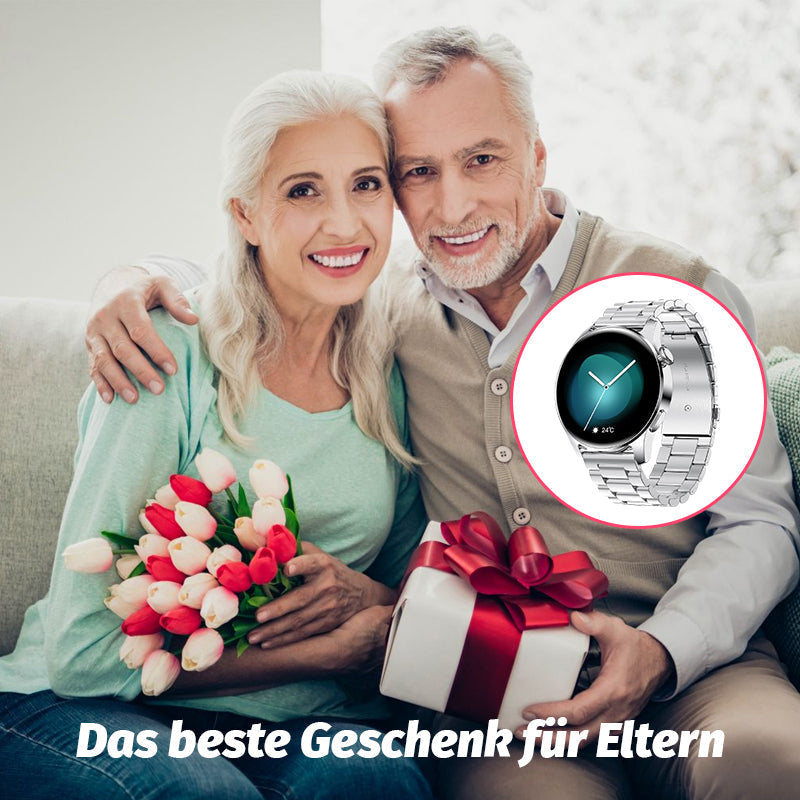 Heart Rate Blood Sugar Monitoring Watch With Bluetooth Call Function