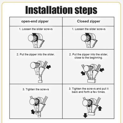 Removable Zipper Pull For Easy Replacement And Repair