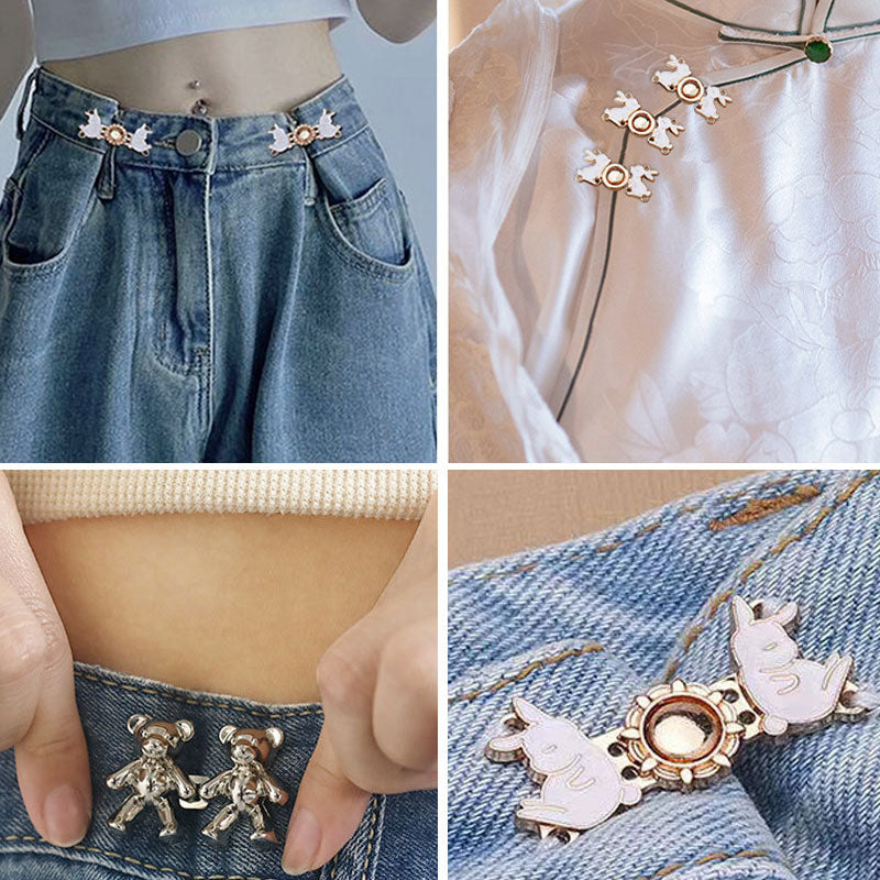 Metal Waist Buckle Durable Stylish Adjustable Belt Accessory