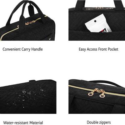 Toiletry Travel Bag Organizer Compact Waterproof Toiletry Storage Case