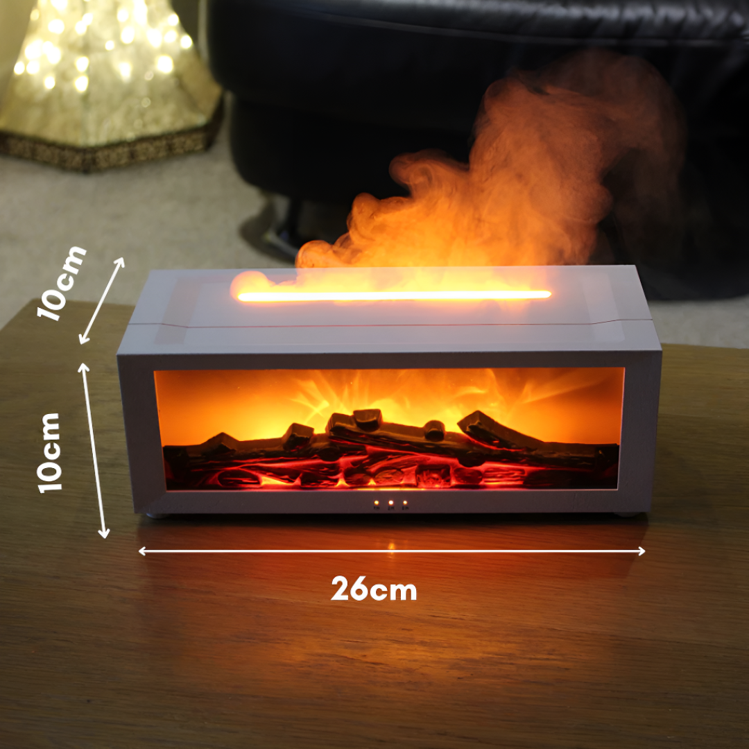 Fireplace Aromatherapy Oil Diffuser For Cozy Relaxing Home Ambiance