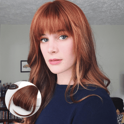 Clip In Bangs Hair Extensions Easy Stylish Natural Look