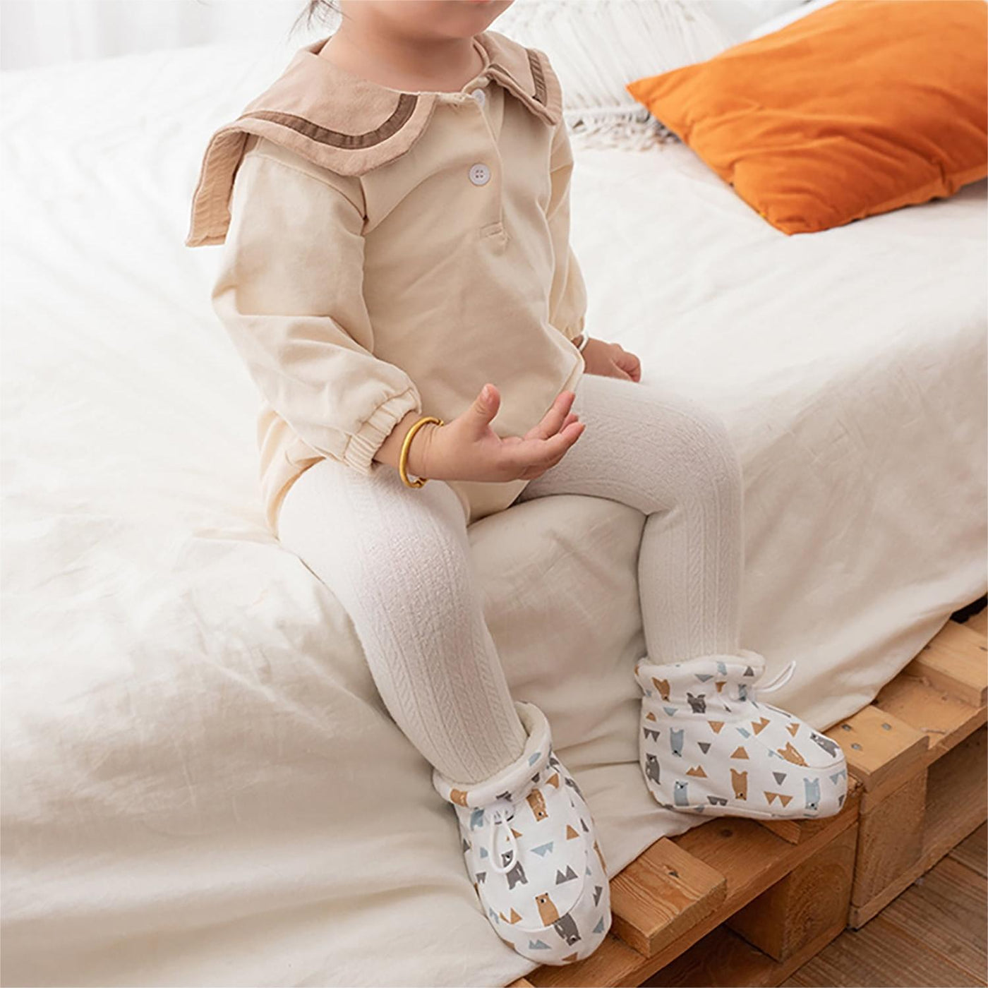 Warm Baby Boots Soft Fur Cozy Infant Shoes For Winter