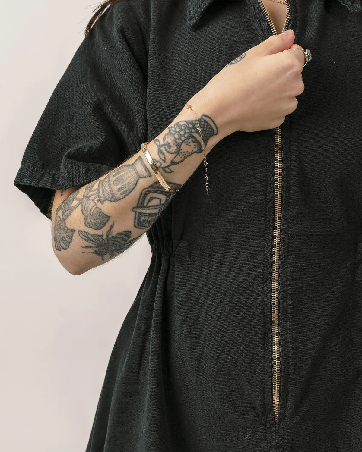 Cropped Utility Jumpsuit Stylish Casual Sleeveless Pocket Design