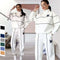 Women's Casual Two Piece Set Long Sleeve Letter M Design