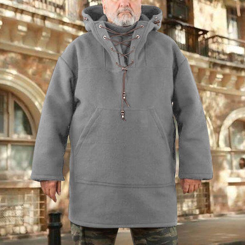 Men's Heavy Winter Coat Warm Outdoor Jacket For Cold Weather