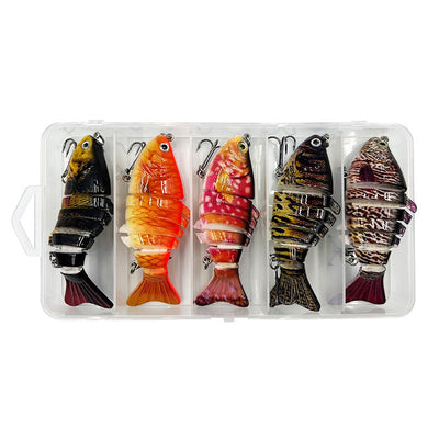 Lifelike Multi-Jointed Sinking Fishing Lure For Realistic Action