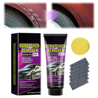 Car Scratch Remover Wax With Nano Cloth For Easy Scratch Repair