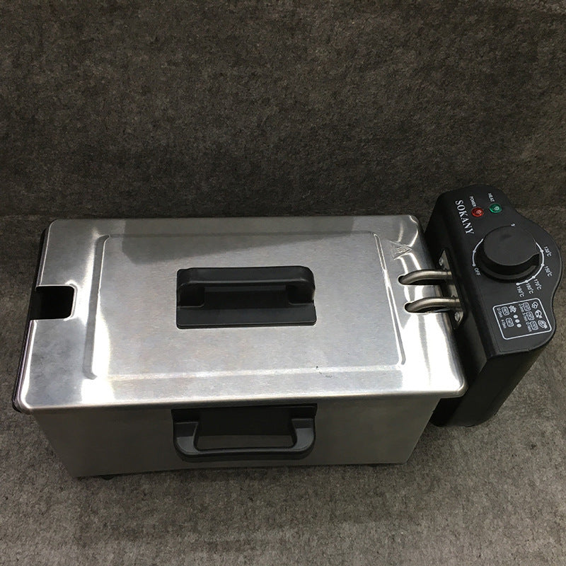 Household 3L Electromechanical French Fries Fryer For Kitchen Use