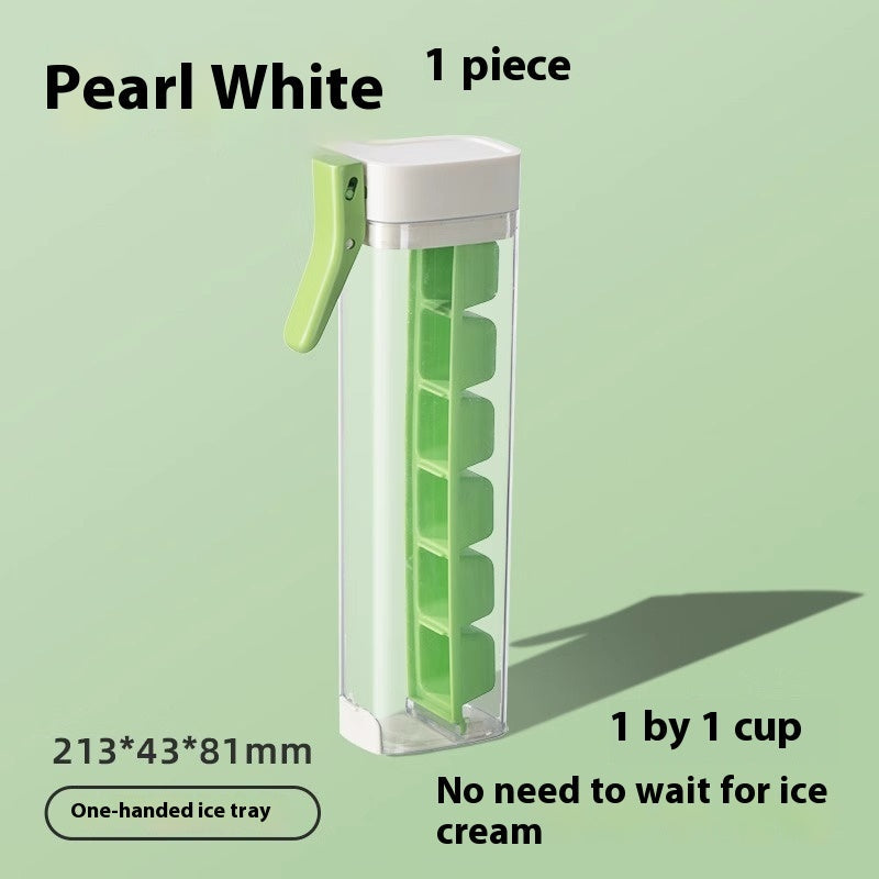 Ice Cube Mold Food Grade Tray With Storage Box Kitchen Tool