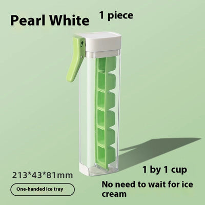 Ice Cube Mold Food Grade Tray With Storage Box Kitchen Tool