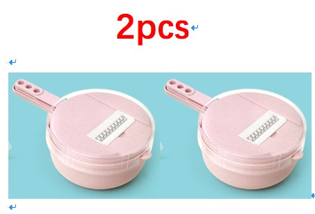 8 In 1 Mandoline Slicer Vegetable Cutter Potato Peeler Grater Strainer