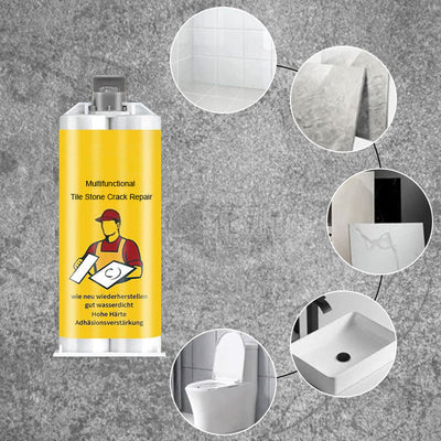 Multifunctional Tile Crack Repair Kit For Stone And Tile Surfaces