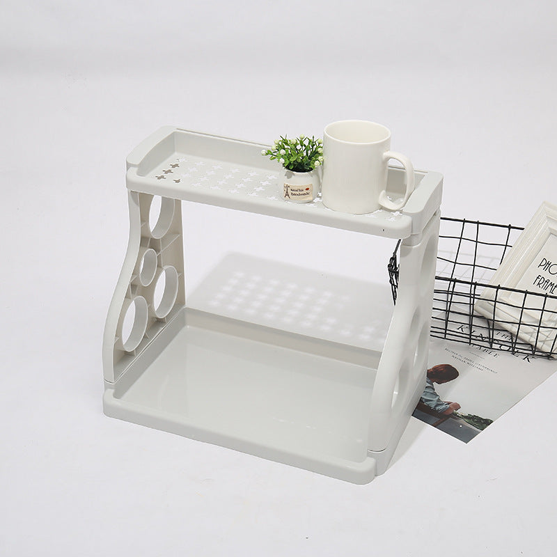 Multilayer Kitchen Storage Rack Shelving Organizer For Supplies