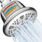 Filtered Shower Head With High Pressure And Water Softener Filter