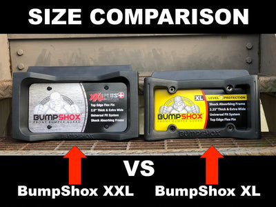 BumpShox XXL Plus Front Bumper Guard Thick Durable Protection Frame