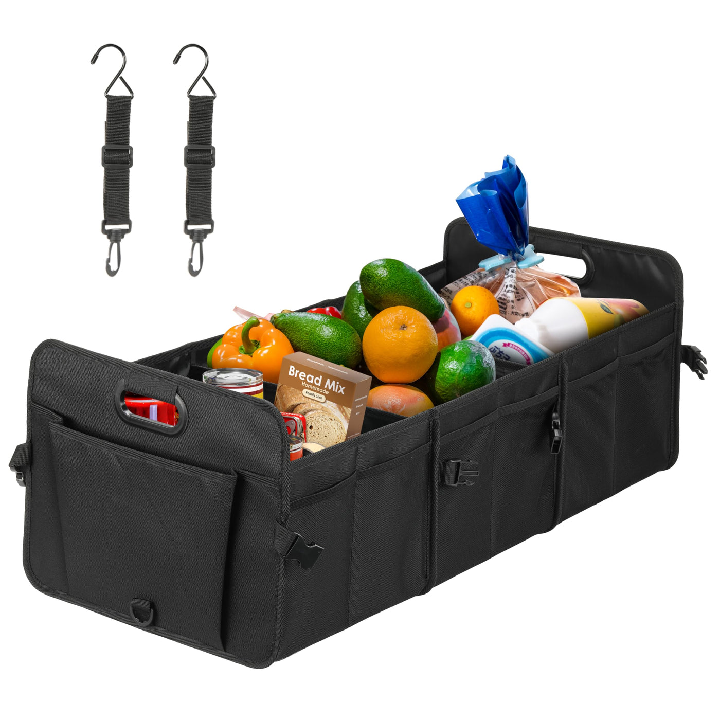 Simple Deluxe Car Trunk Organizer Large Capacity Collapsible SUV Storage