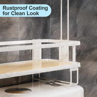 Over The Toilet Storage Shelf Bathroom Organizer Large Capacity