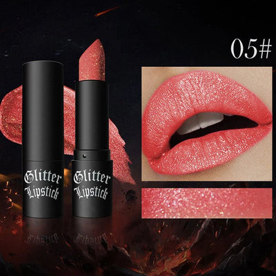 Matte Long Lasting Lipstick With Subtle Fine Shimmer Finish