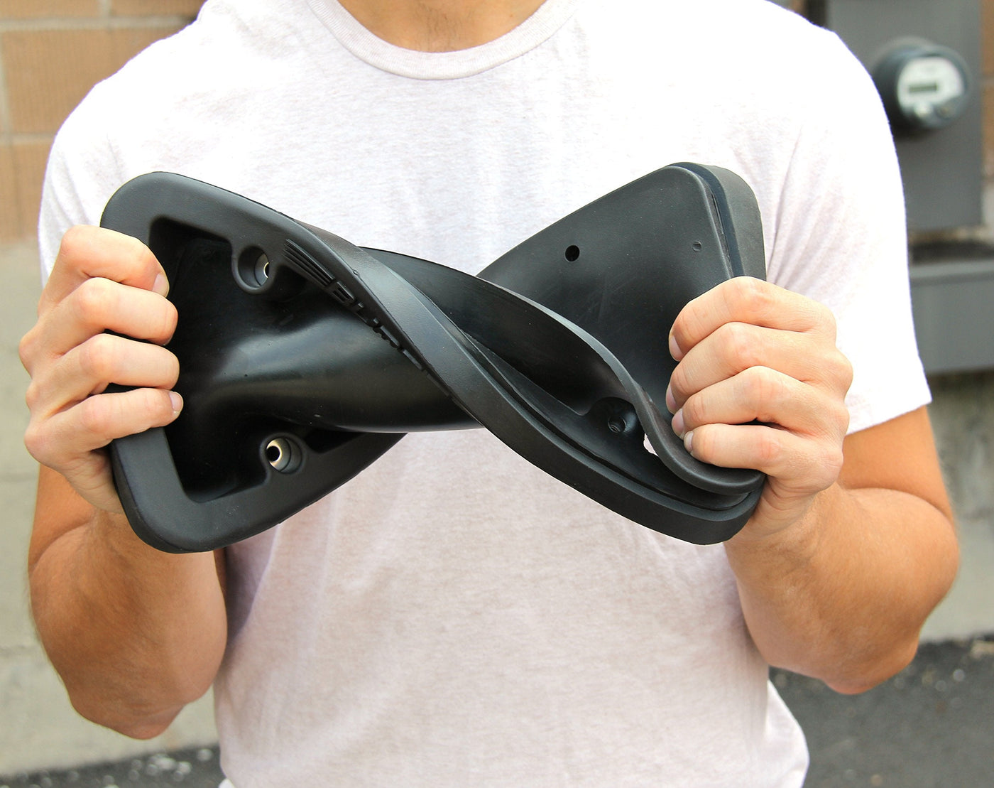 Plate Pocket Flexible Rubber Front Bumper Guard License Frame Protection