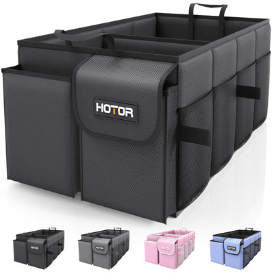 HOTOR Foldable Car Trunk Organizer For SUVs And Sedans Sturdy