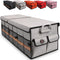 LI LIBZAKI Car Trunk Organizer Waterproof Collapsible Durable Multi Compartments