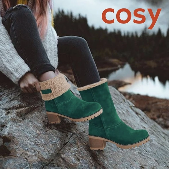 Cosy Ladies Winter Boots Warm Lined Comfortable Footwear