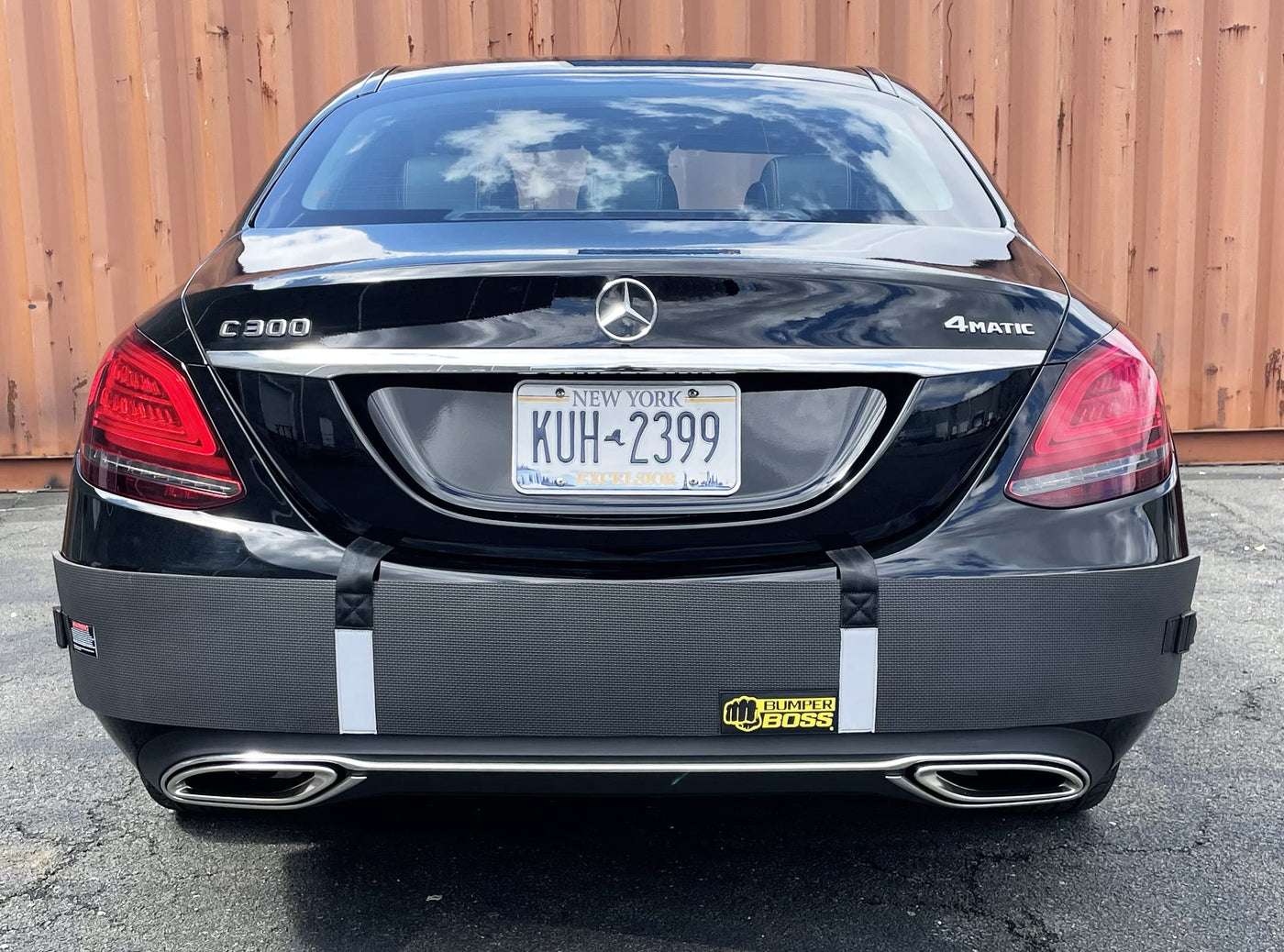 BumperBoss Rear Bumper Protector For Cars SUVs 76 Inch Wide