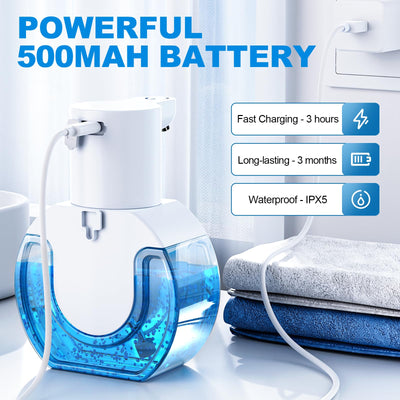 Touchless Soap Dispenser Foaming Hand Sanitizer 15oz Wall Mount