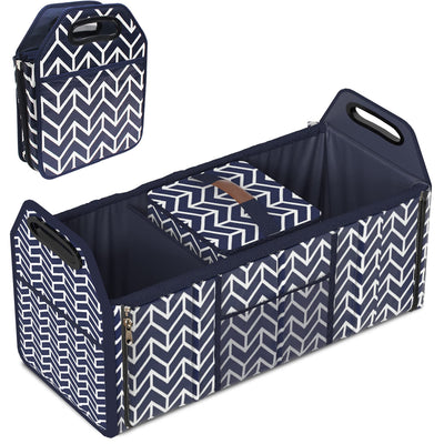 Trunk Organizer Foldable Portable Car Storage Bag Cooler Totes