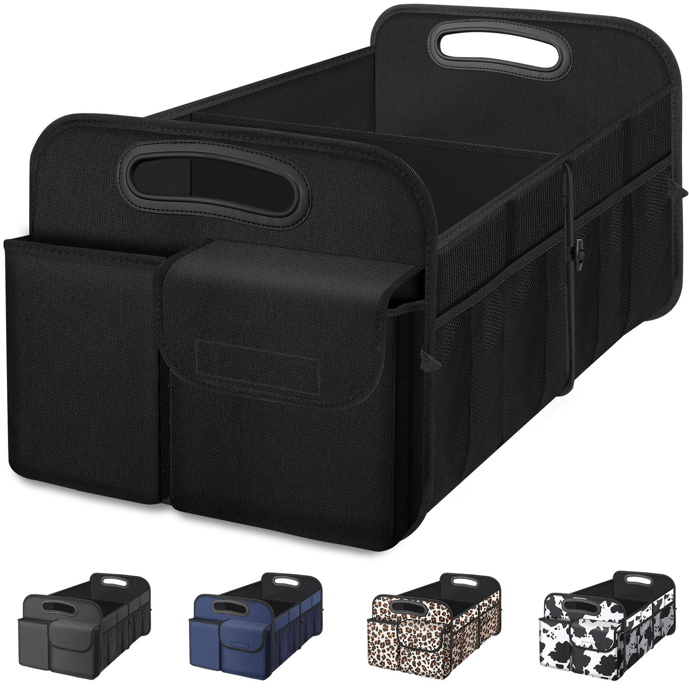 Femuar Car Trunk Organizer Large Capacity Waterproof Collapsible Storage