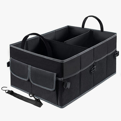 UYYE Auto Trunk Organizer Collapsible Durable Cargo Storage Compartments