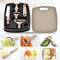 Multi-function Kitchen Peeler Set Stainless Steel Cutter Board Tools