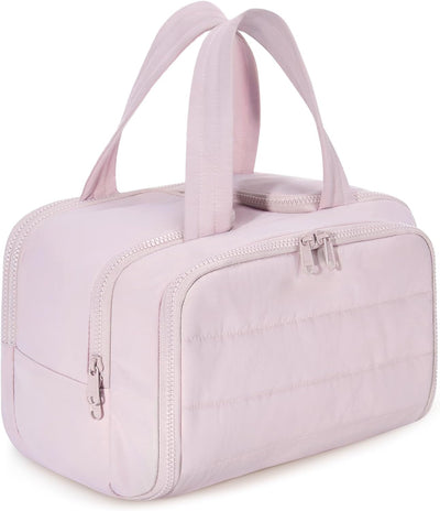 Large Travel Makeup Bag Wide Open Spacious Duffel Bag