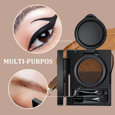 Eyebrow And Eyeliner Cream With Stamp For Precise Makeup