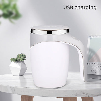 Rechargeable Automatic Stirring Cup Electric Magnetic Milkshake Mixer