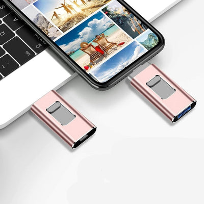 4 In 1 USB Flash Drive Fast Image Transfer Storage Device
