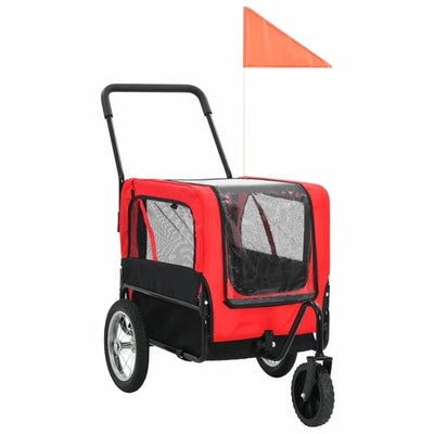 Pet Bike Trailer Stroller Dual Mode Adventure For Pets