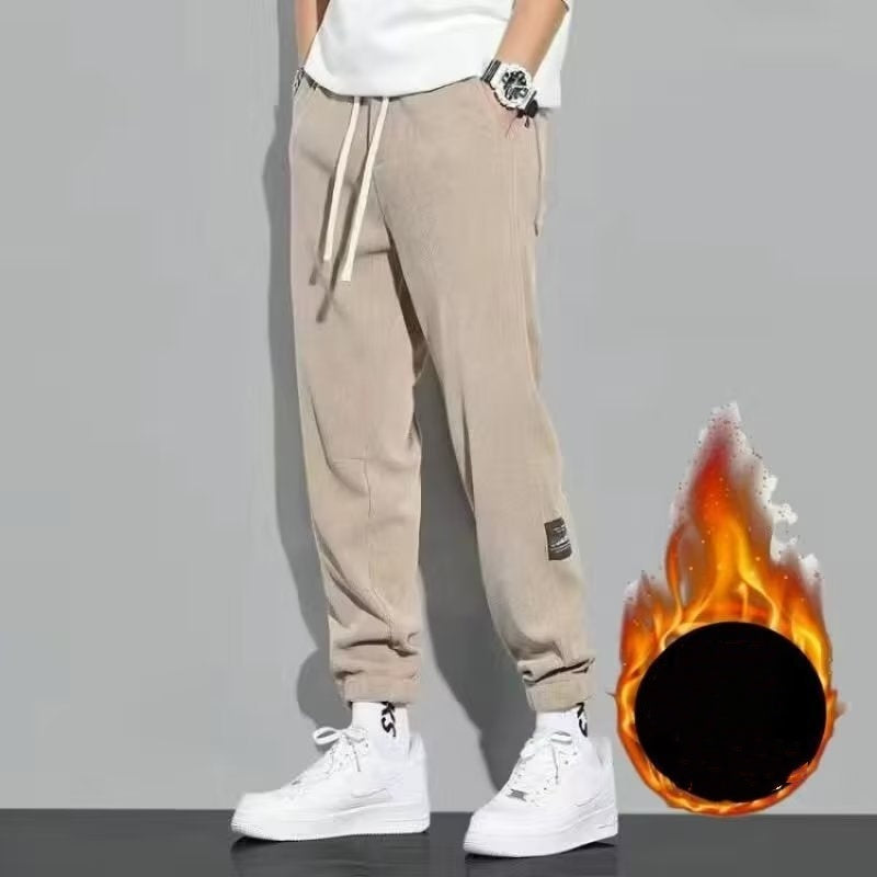 Men's Corduroy Pants Soft Casual Comfortable Trousers